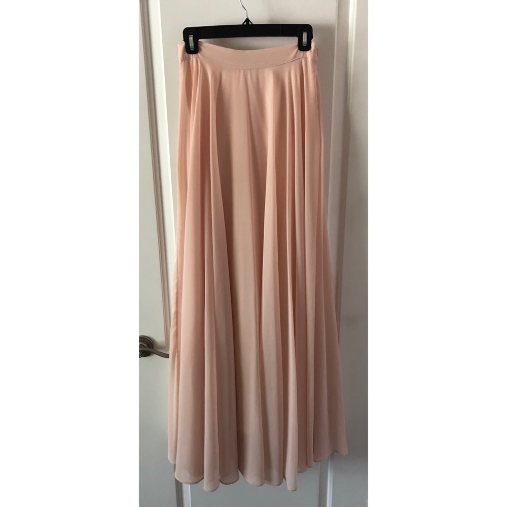 Pink Maxi Skirt